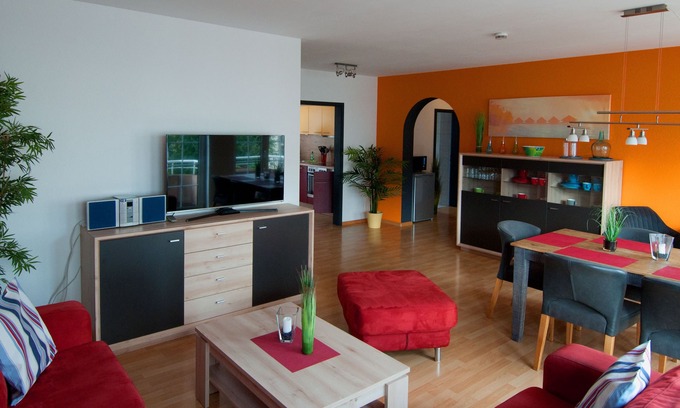 Bad Saeckingen Apartment | Ferienwohnung, 120qm mit 4 Schlafräume für max. 7 Personen