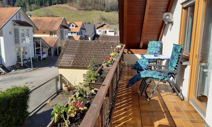 Oberwolfach Apartment | Ferienwohnung, 80qm, 1 Schlafzimmer für 2 Personen