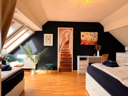 Malterdingen Apartment | Ferienwohnung Aurora - WLAN, 2 Schlafzimmer, TV, Küche, Bad, Waschmaschine