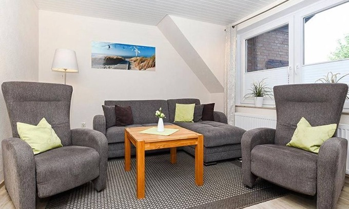 Carolinensiel Apartment | Ferienwohnung Baltrum - Ferienwohnungen und Apartments im Haus Friedeburg
