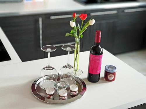 Oberhausen Apartment | Ferienwohnung Blumäcker Oberbayern