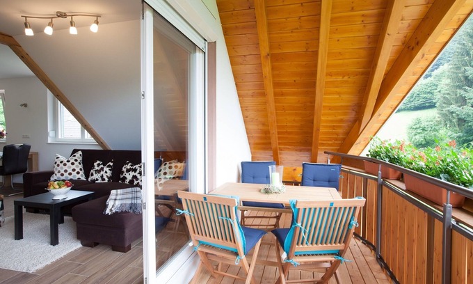 Winden im Elztal Apartment | Ferienwohnung Heuboden, 60qm, 2 Schlafzimmer, max. 4 Personen