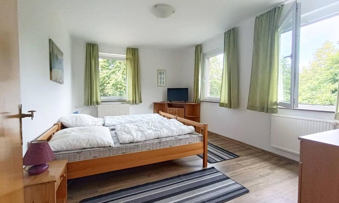 Klein Quassow Apartment | Ferienwohnung Gartenblick