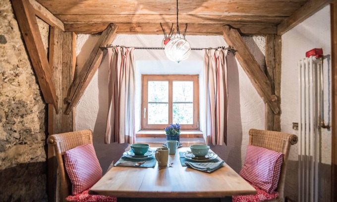 Torwang Apartment | Ferienwohnung Hans, 75 qm mit Balkon und Gartenblick