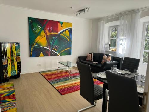 Obergrainau Apartment | Ferienwohnung Kity mit Terrasse und Bergblick