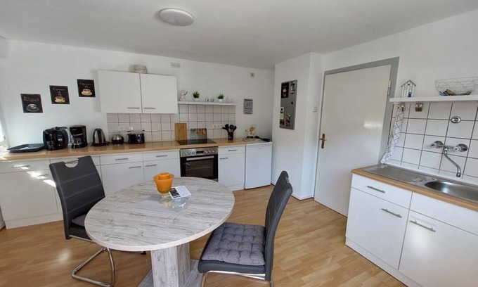Velmede Apartment | Ferienwohnung Klärchen mit Balkon
