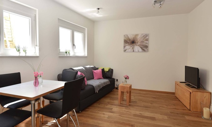 Herbolzheim Apartment | Ferienwohnung Kleeblatt mit ca. 55qm, 1 Schlafzimmer, für maximal 4 Personen