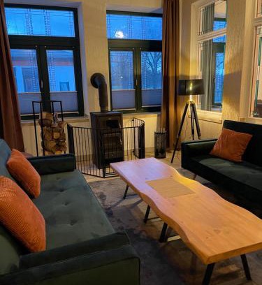 Muritz Apartment | Ferienwohnung mit Kamin und traumhafter Dachterrasse mit Weitblick in die Natur