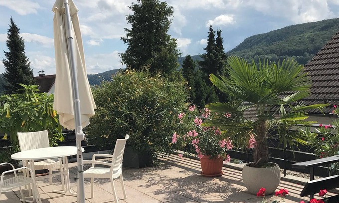 Happurg Apartment | Ferienwohnung mit Terrasse in der Nähe von Nürnberg