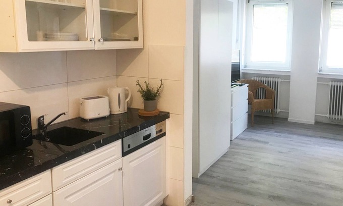 Barbaraviertel Apartment | Ferienwohnung Neuss 14, 1 Schlafzimmer, Max. 2 Personen
