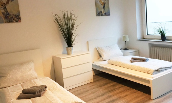 Barbaraviertel Apartment | Ferienwohnung Neuss 15, 2 Schlafzimmer, Max. 4 Personen