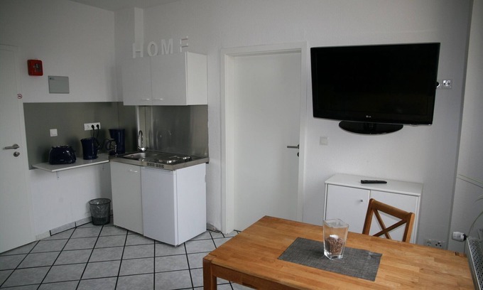 Center/Hamm-Bossendorf Apartment | Ferienwohnung Palmenblick, 1-3 Pers.