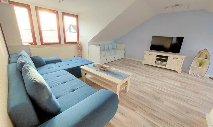 Grunhofe Apartment | Ferienwohnung Seestern 21