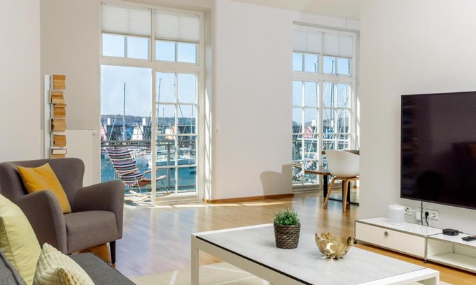 Murwik Apartment | Ferienwohnung Strandmuschel in Flensburg, Sonwik
