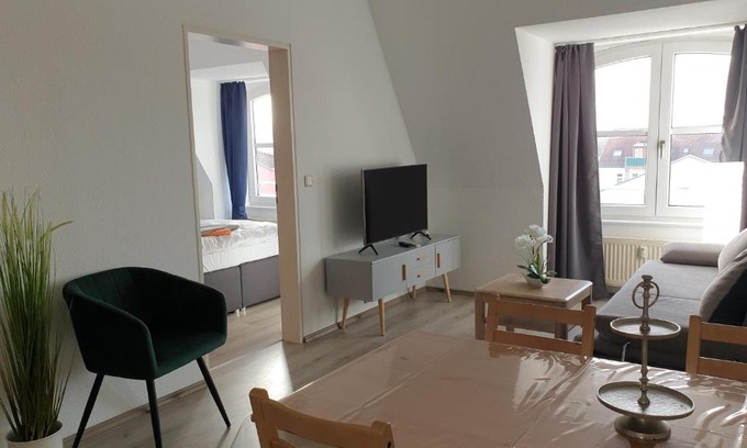 Markranstaedt Apartment | FeWo 'Am Leipziger Stadtrand' mit Tiefgarage