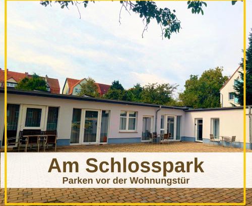 Gotha Apartment | FeWo Urban Gotha-Apartment Friedenstein- Am Schlosspark- Parken an der der Tür- Barrierefrei, 900 Meter zum Bahnhof - Wallbox