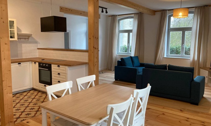 Baumgarten Apartment | Fewo Waldesruh - Forstgut Laase