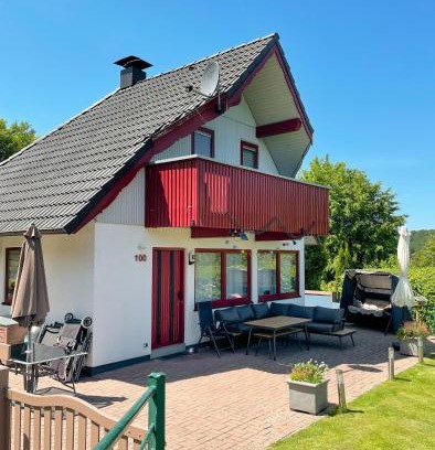 Seepark Kirchheim House | FH "Bären Ecke" am See im hessischen Bergland