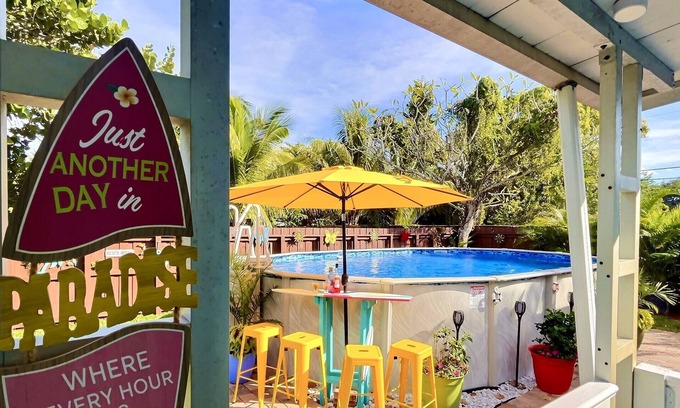 Highland Garden House | Fiesta Paradise: Heated Pool, Patio, BBQ