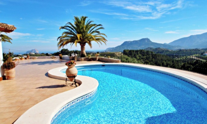 Benissa Villa | Finca Fantaxat - holiday home with private pool and panoramic views in Benissa