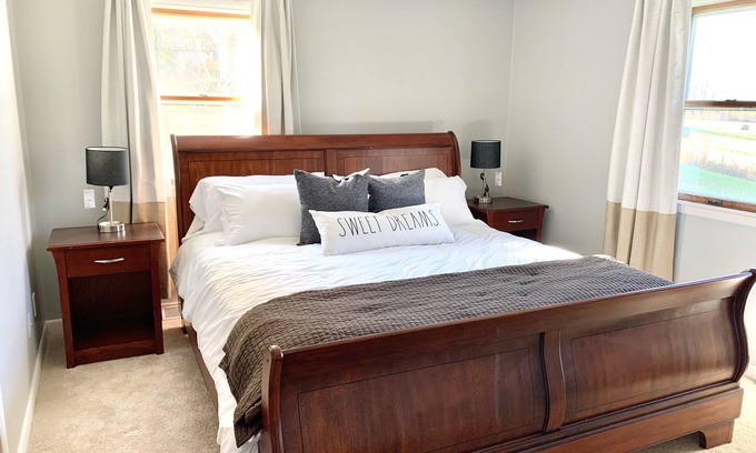 Danby House | Finger Lakes Farmhouse Home, Dog Friendly, Close to Hiking, Wineries and more
