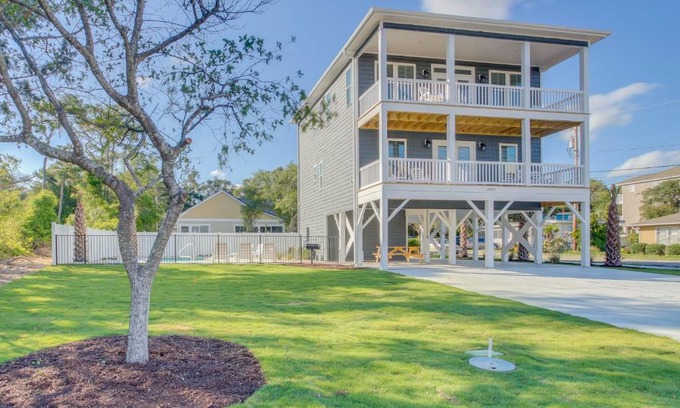 Crescent Beach House | Fins To The Left by North Beach Realty