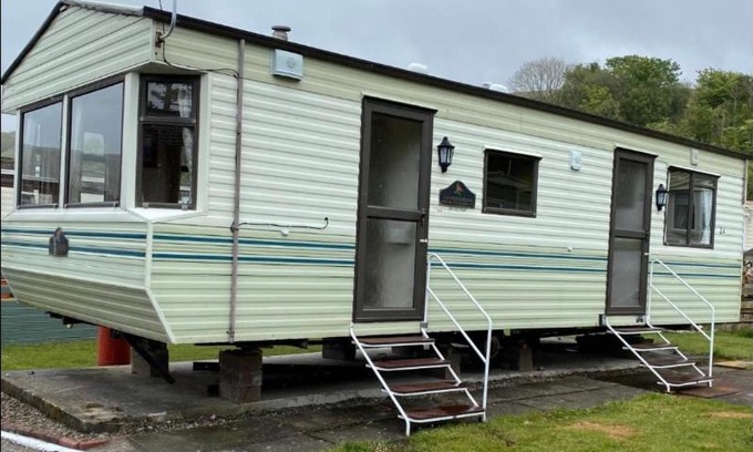 Cairnryan House | Fiona,s rental caravan in cairnryan -D & G