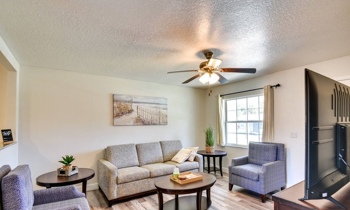 Longwood House | Fire Pit + Private Yard: Family Home in Longwood!