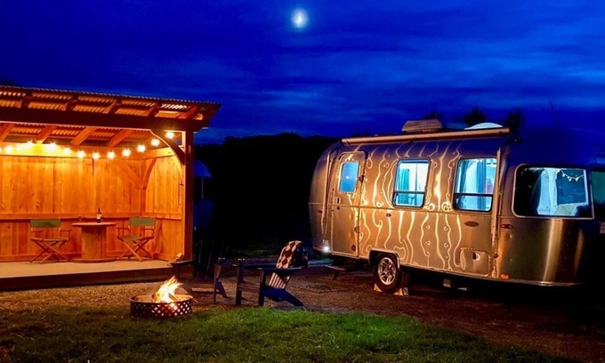 Hector House | "Firefly" Airstream is a unique base from which to explore the entire Finger Lakes Region