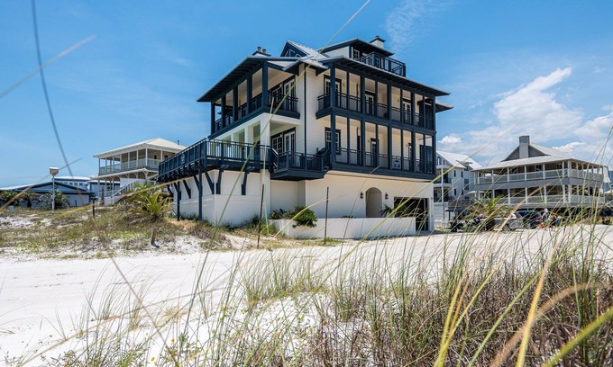 Grayton Beach House | Firenze - Gulf Front Home in Historic Grayton Beach!