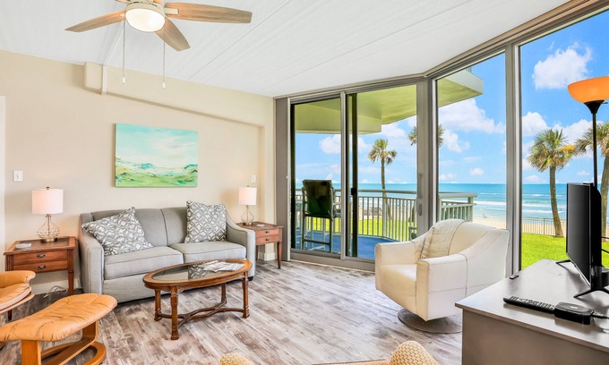 Ocean View Halifax Estates Condo | First Floor Condo with Shared Pool, High-Speed WiFi, Central AC, and Ocean Views