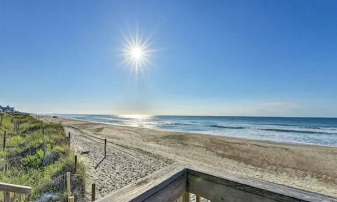 Emerald Isle Condo | First Floor Coastal Comfort in Oceanfront Complex with 3 pools