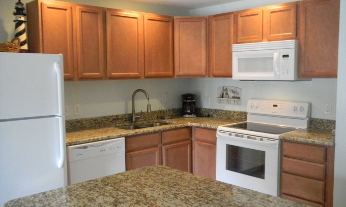 Garden City Condo | First Floor Condo Right Across the street from Beach - Whispering Sands Unit 101