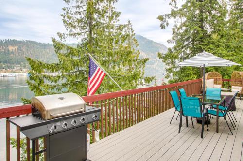 Bayview House | Fish and Swim Lake Pend Oreille Gem with Hot Tub!