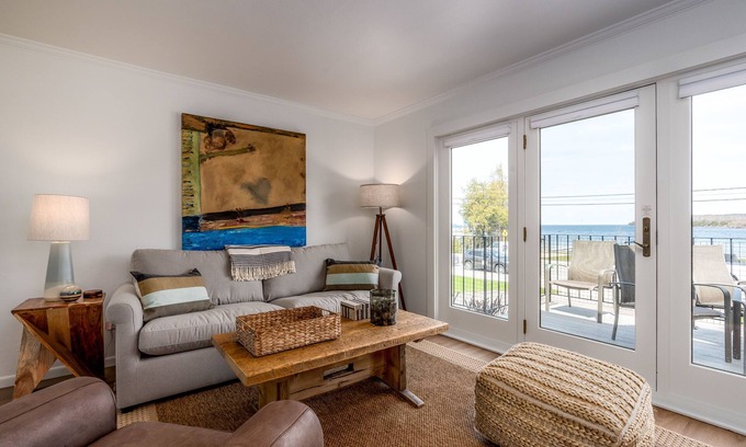 Fish Creek Condo | Fish Creek Beach House, Eastview Condo: 2 Bed, 2 Bath