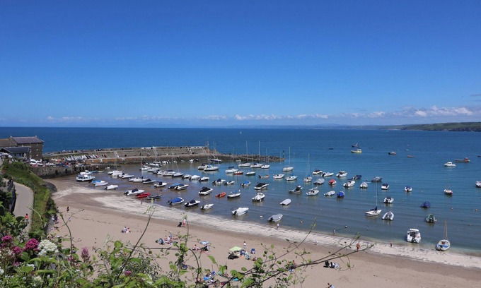 New Quay Cottage | FISHERMAN'S COTTAGE, pet friendly, with a garden in New Quay