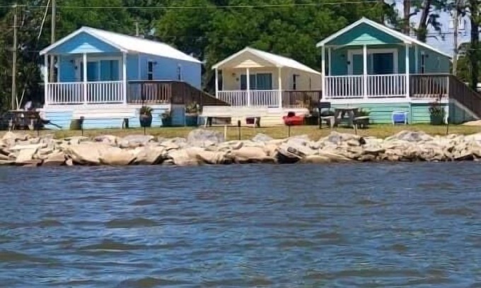 Eastpoint Cottage | (Fishing from dock) Boat Launch, Seafood Market & Bait-tackle shop next door.