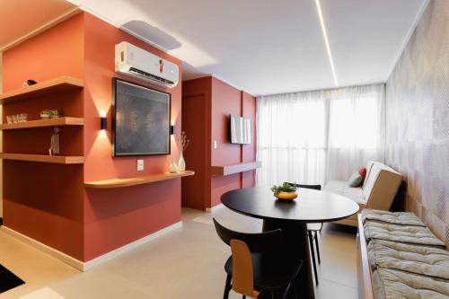 Pajucara Apartment | Flat beira-mar, novo!