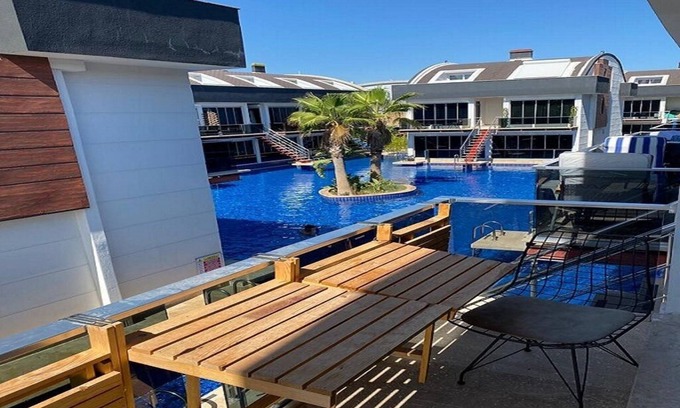 Lara Apartment | Flat closer to sea with big swimming pool .