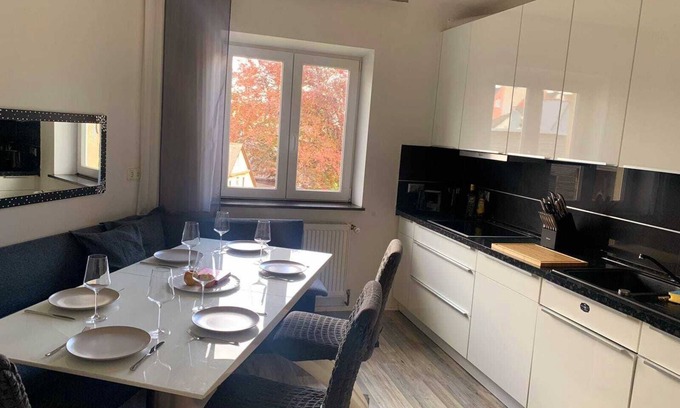 Innenstadt Apartment | Flat in Augsburg-City Center with quiet neighborhood and parking spaces