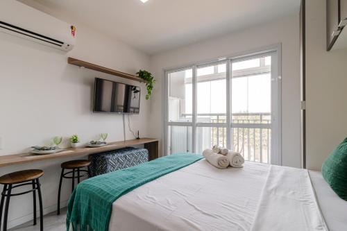 Zona Leste Apartment | Flat no Tatuape com Wi-Fi, academia e Pet Friendly
