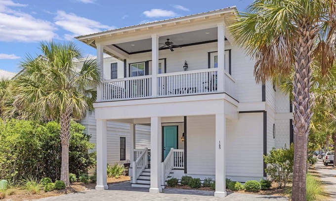 Seacrest Beach House | Flip Flop Dreams - Seacrest Beach, Bikes, Beach, Huge Community Pool