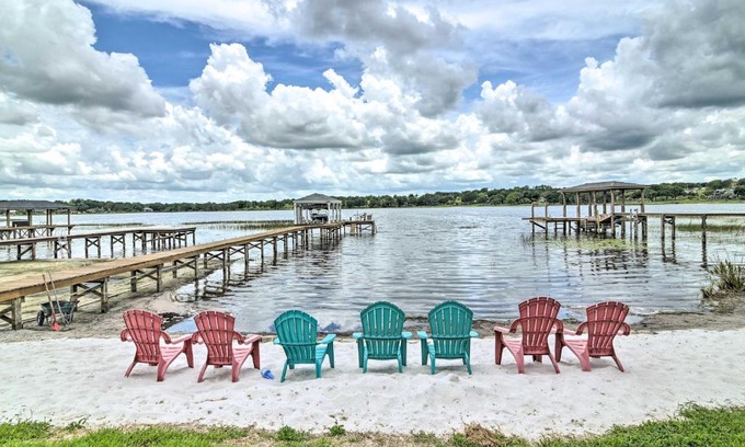 Sawmill House | Florida Family Home with Dock on Saw Mill Lake!