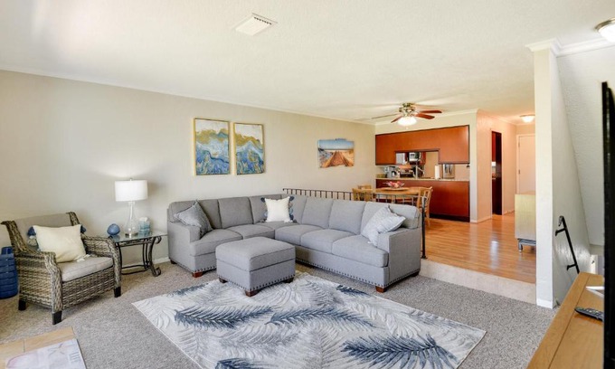 Ocean View Halifax Estates Apartment | Florida Getaway - Balconies, Grill and Near Beaches!