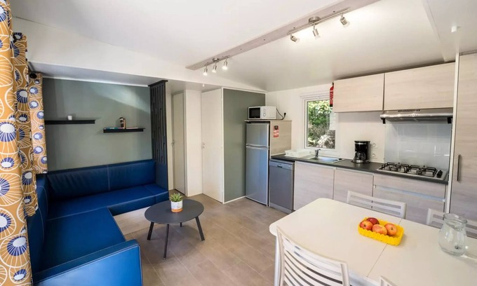 Granges-Aumontzey House | Flower Camping LA STENIOLE * - Mobil-home Premium privilege - 3 bedrooms 6 people
