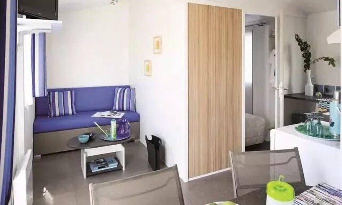 Avrille House | Flower Camping Beauchêne * - Mobile home Standard 16 m2/1 bedroom - terrace 2 people