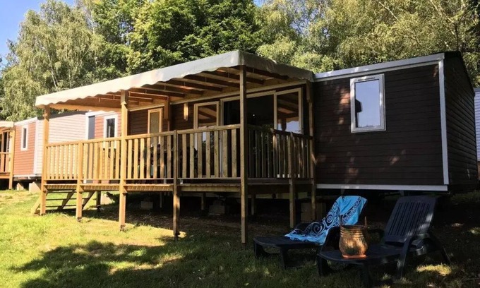 Angoisse House | Flower camping de Rouffiac * - Mobil-home Aqua Premium 43 m2 - 3 bedrooms 8 people
