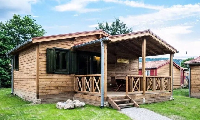 Ranspach Ski Chalet | Flower Camping Les Bouleaux * - Chalet CONFORT+ 35 m2 (3 bedrooms) + covered terrace 6 people