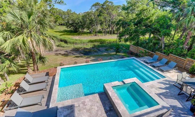 Folly Beach House | Folly Me - Pool/Hot Tub & Ocean Views!