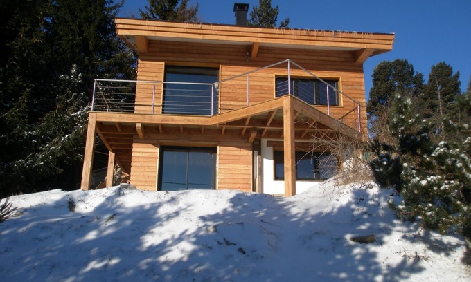 Superbolquere Ski Chalet | Font Romeu- Pyrenees 2000- Luxury chalet 8 people - Mountain View